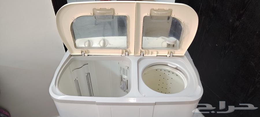 Semi-automatic washing machine with double tub63081059036163113