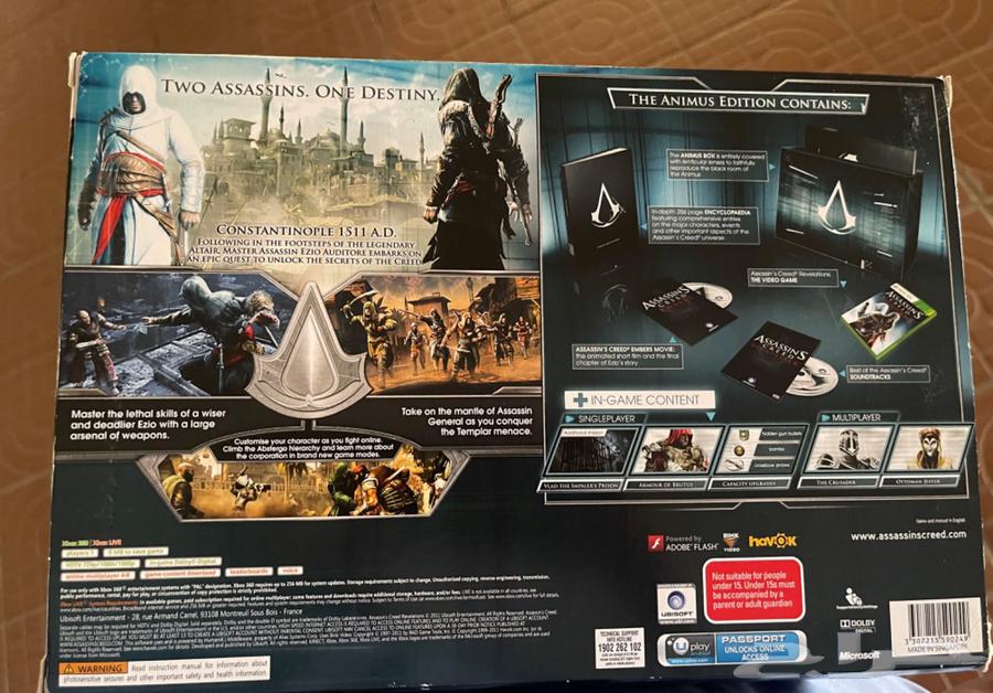 اساسن كريد assassins creed نسخة المجمعين اكس بوكس 36063029488537602112