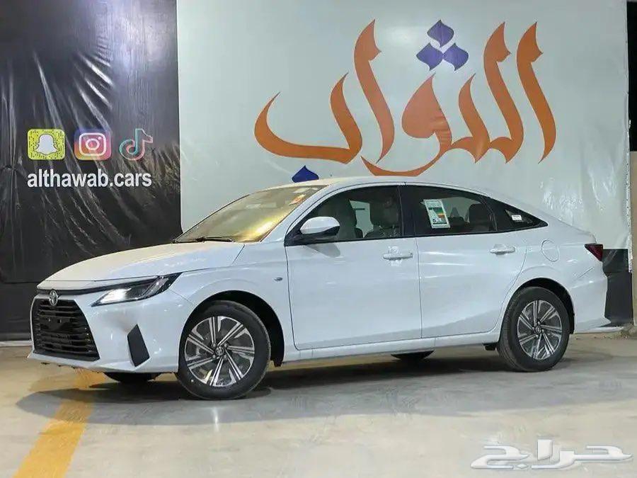 تويوتا يارس واي بلس 2024 أبيض داخل بيج لدى الثواب630331901338891115