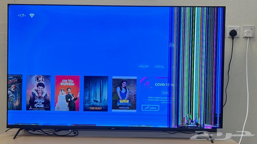 65-inch smart screen but there is a side break in the inner screen630224230707211125