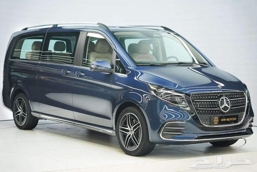 Mercedes V 300 AMG 2025 model, zero kilometers, Gulf blue and white63029282565506117
