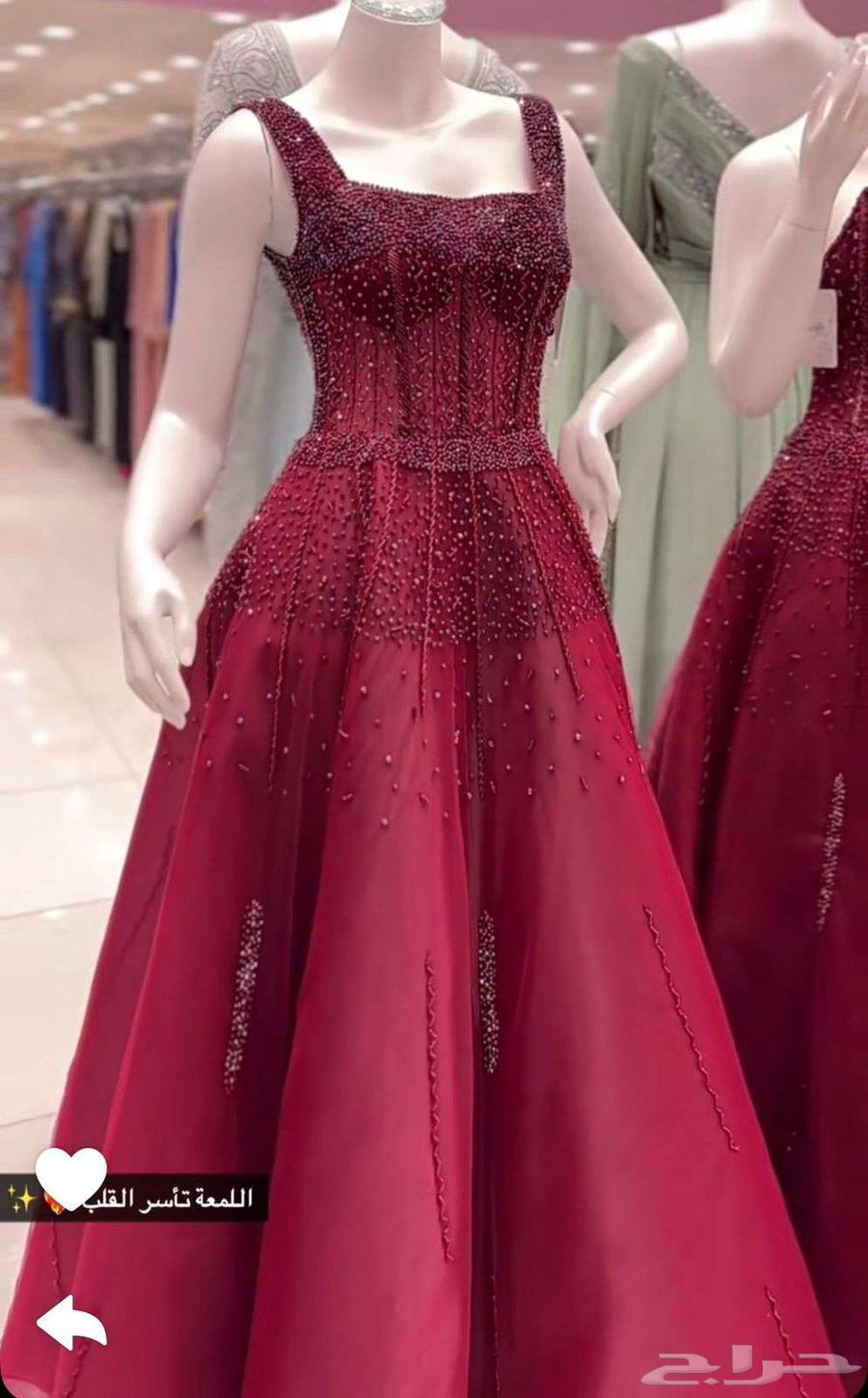 فستان سهرة - أحمر مقاس s - m63020660652163111