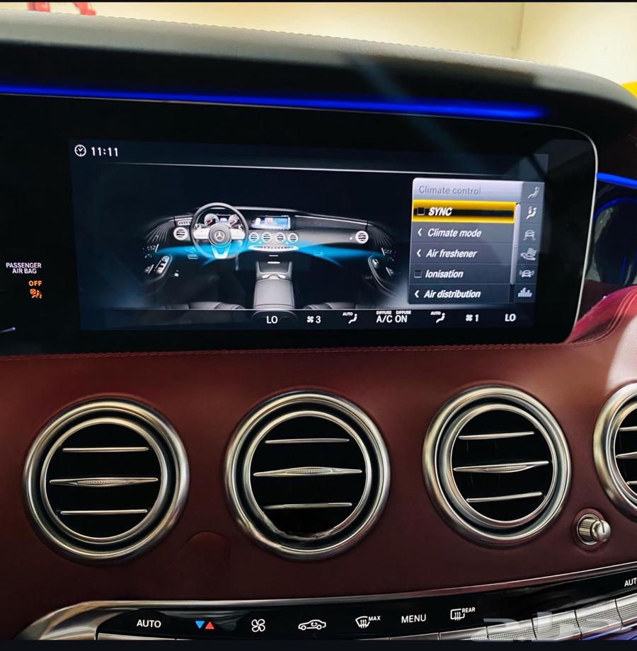 Mercedes S class 2014 entertainment system63022681095938112