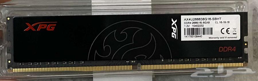 XPG Ram (8 x 1) ddr463019804582403112