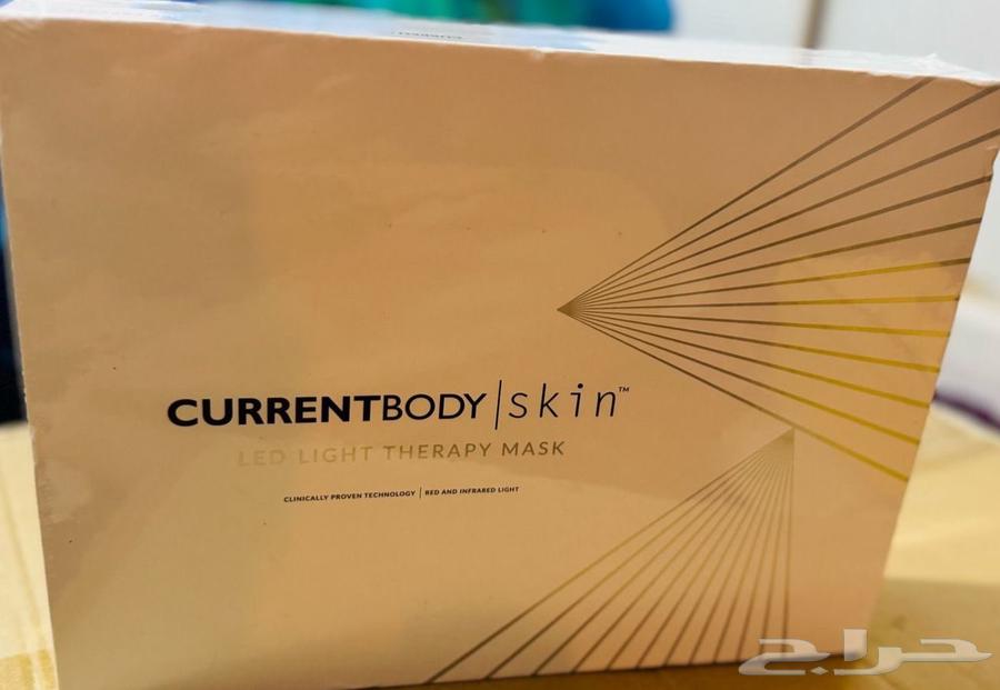 قناع CurrentBody Skin الأصلي لعلاج البشرة بالضوء LED63470693337731116