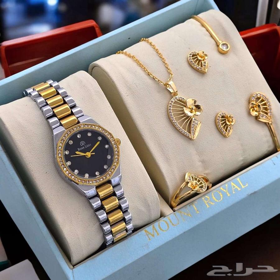 هدايا ساعات مع اكسسوارات متكاملة63019336688386113