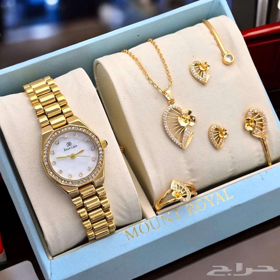 هدايا ساعات مع اكسسوارات متكاملة63019336688386114
