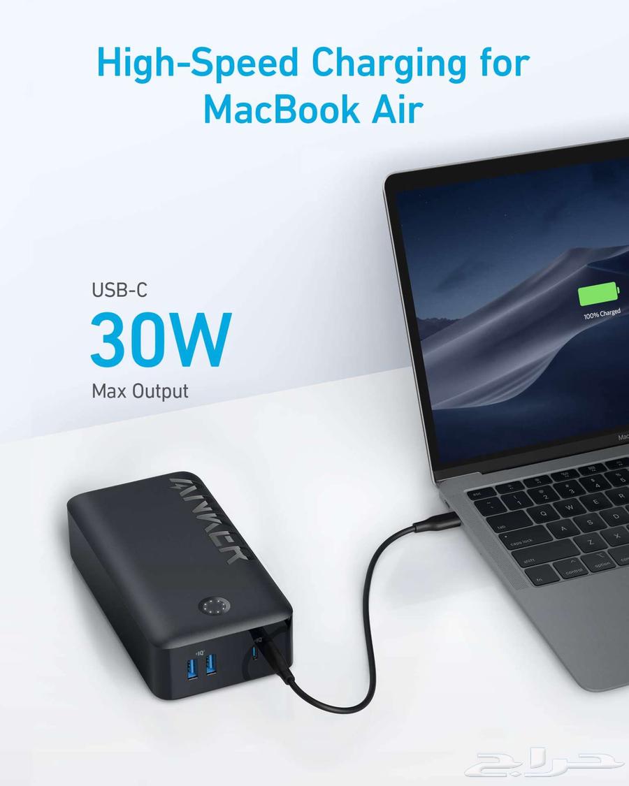 Anker Power Bank 347 شاحن محمول 40000 ملي أمبير63014973266818114