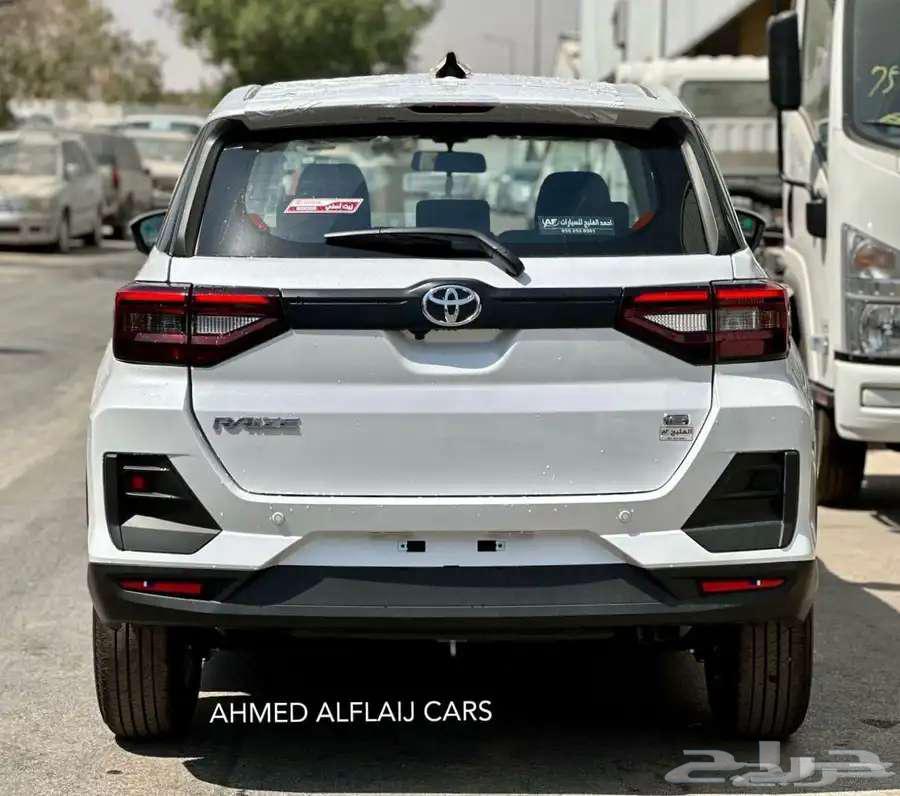 تويوتا رايز 2024 ليمتد وستاندر بالنقد والتقسيط63013448001666112
