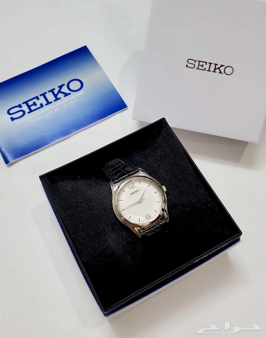 Japanese Seiko watch for 350 SAR, complete clearance, no bargaining.63421877376129114