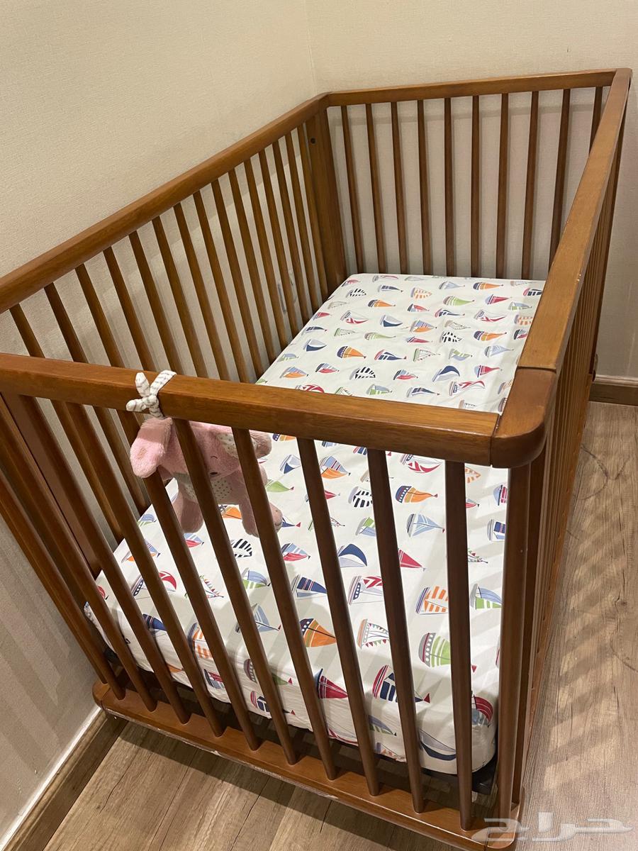 west elm MidCentury Crib سرير نوم أطفال مع مرتبة بوتري بارن63422368714882111