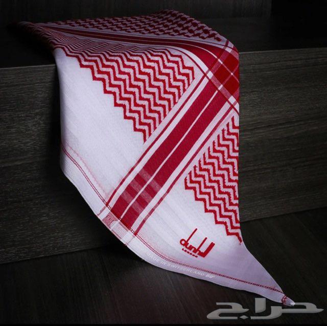 شماغ دنهل احمر رسمي (سويسري) مقاس 6063413511221761113