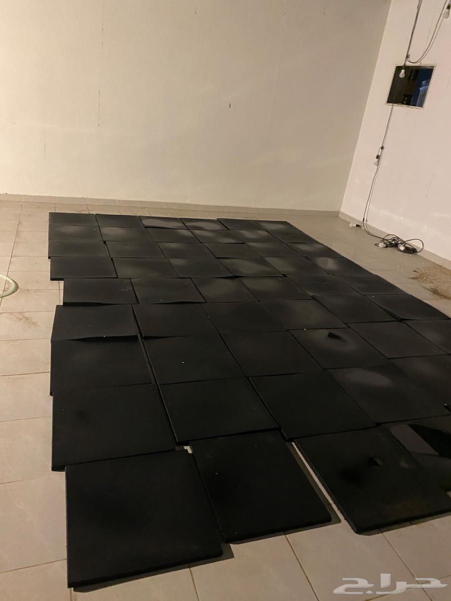 Soft rubber tile flooring for clubs63413693954819111