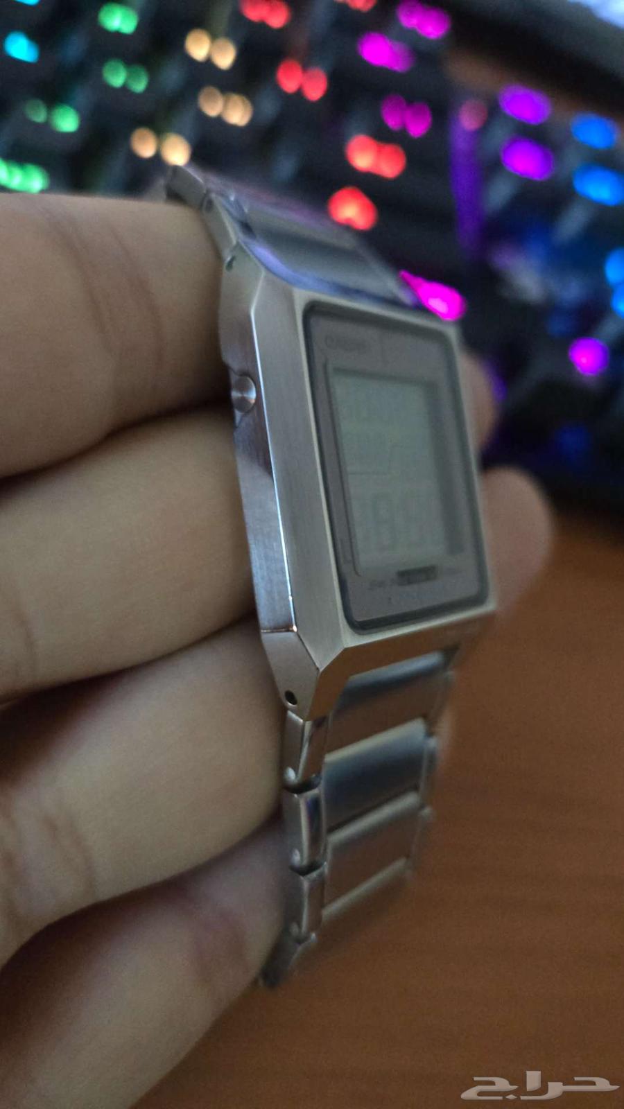 ساعة كاسيو نادره جدا اصدار ياباني Casio i-Range Titunium63414758683394114
