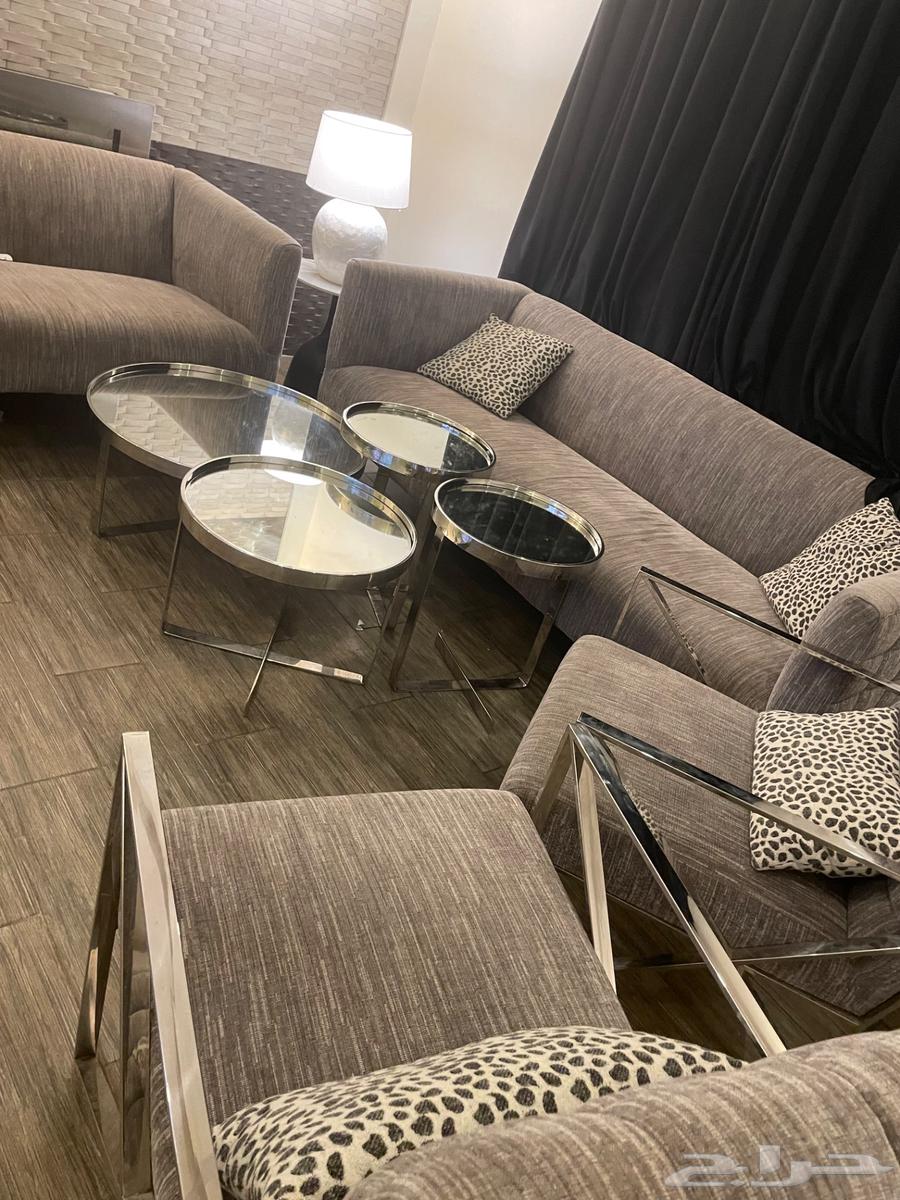 Sofa set with tables, light use63408046295298113