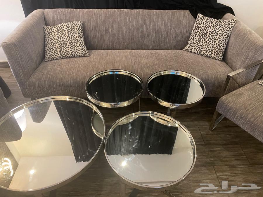 Sofa set with tables, light use63408046295298111