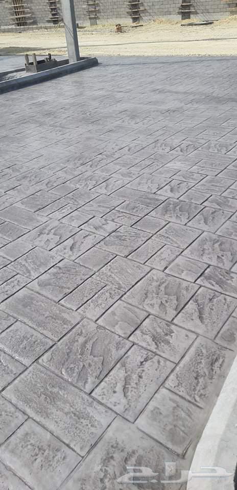 Printed slab, concrete printed decorations work budget63032302735106112