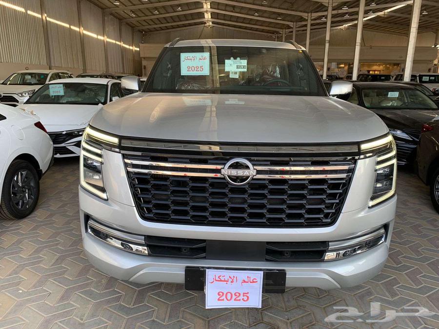 Nissan Patrol Platinum 2025 Model - Gulf - Silver Red63614183843202111