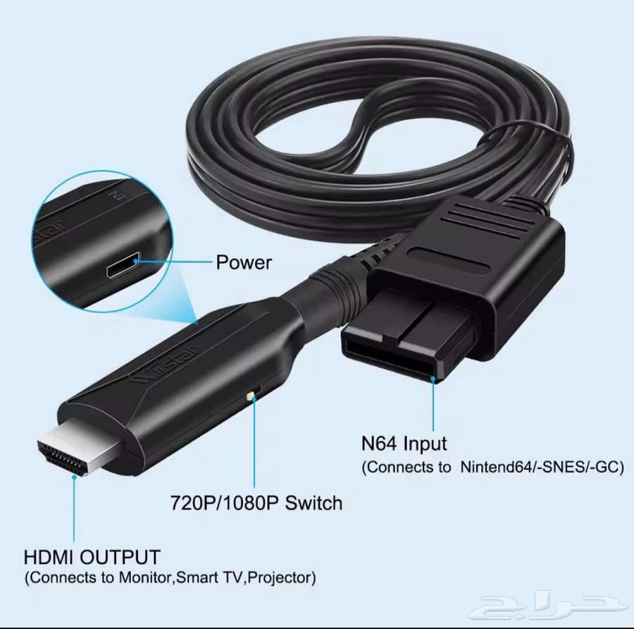 محول من N64 إلى HDMI63362873436931112