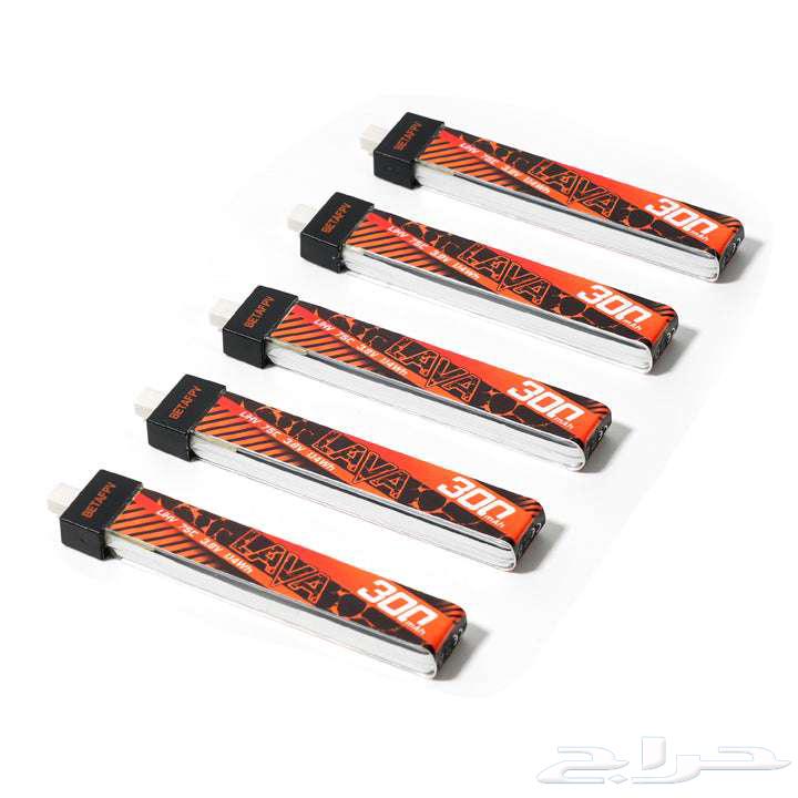 LAVA 1S 300mAh 75C Batteries (5 pcs)63335168017923111