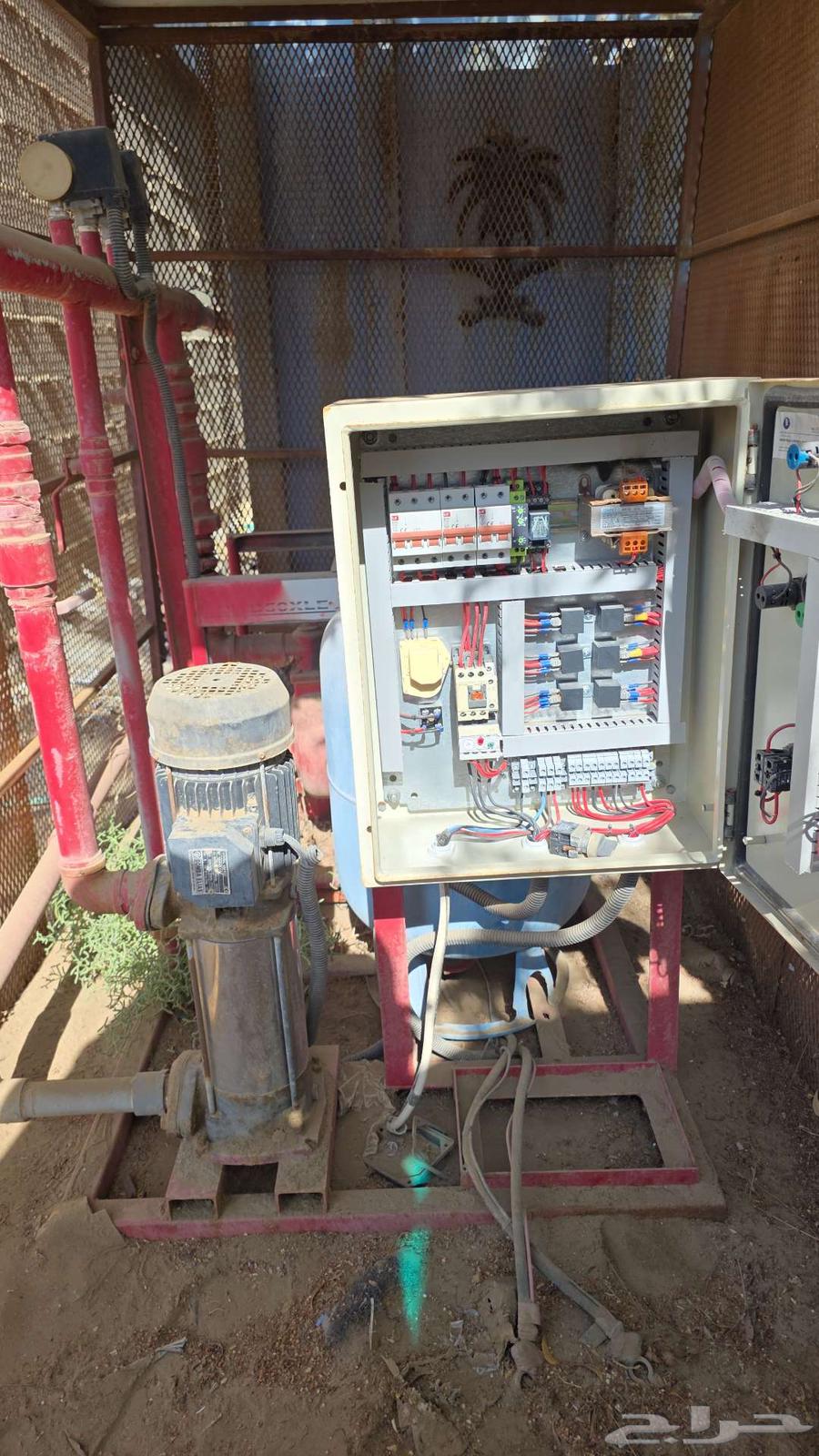For sale, 80-gallon fire pump with accessories63005177223042111