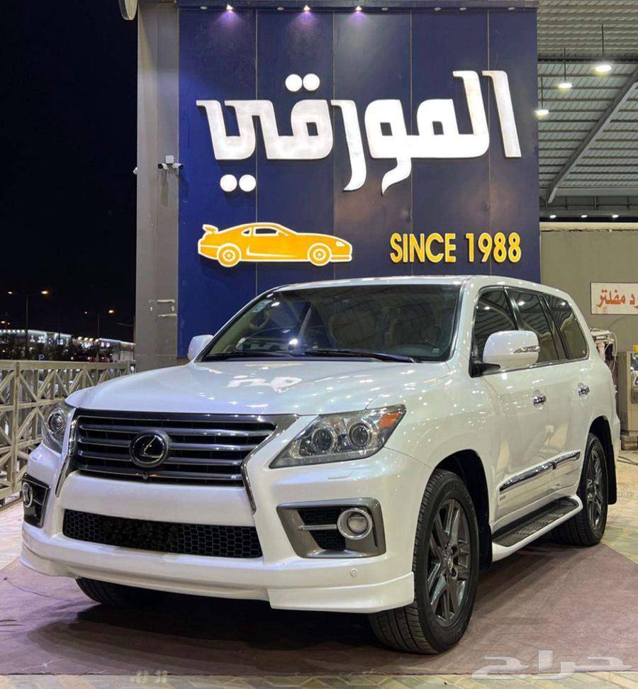 لكزس LX570 ابيض موديل 2015 لوحات634008771045151126