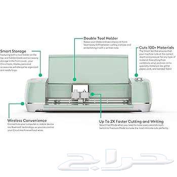 Cricut Explore Air 2 Mint جهاز قص الكريكت قص ليزر63391562457475112