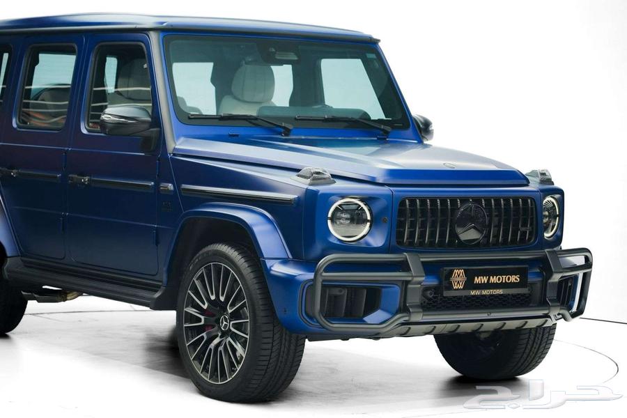 مرسيدس G 63 موديل 2025 أصفار خليجي أزرق ماجنو أبيض63399628124419112