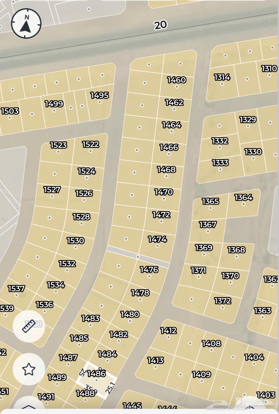 ارض طيبة الفرعية حي الندى633800540724491125