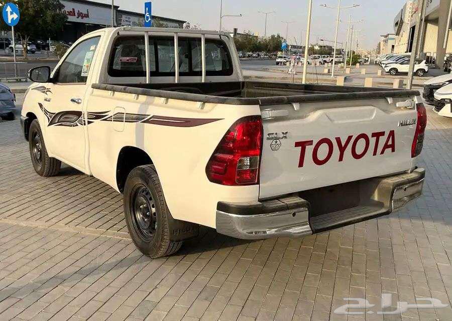تويوتا هايلوكس غمارة GLX بنزين 2025 اصفار63391707459331114