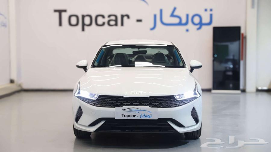 كيا K5 ابيض ستاندر مطور 2500 سي سي جنوط17تشغيل بصمه GL 202563392273881219114