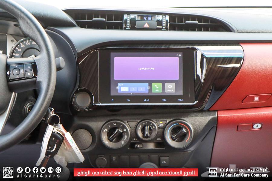 تويوتا هايلوكس GLX بنزين 2025 إقساط بنوك وشركات63394585098114112