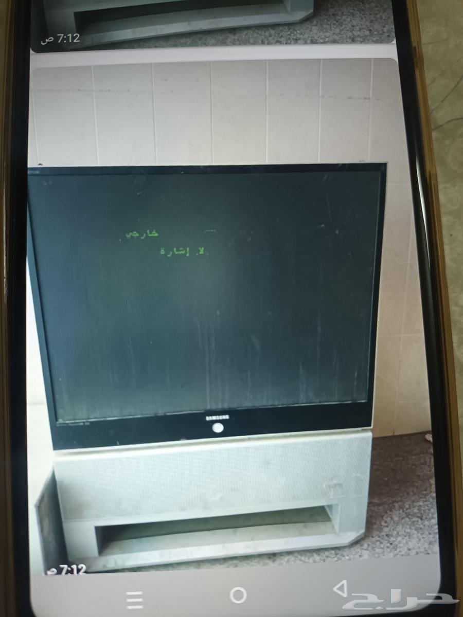 تلفزيون كبير ملون للبيع بلوتوث وبه مخارج اجهزة633851149470741115