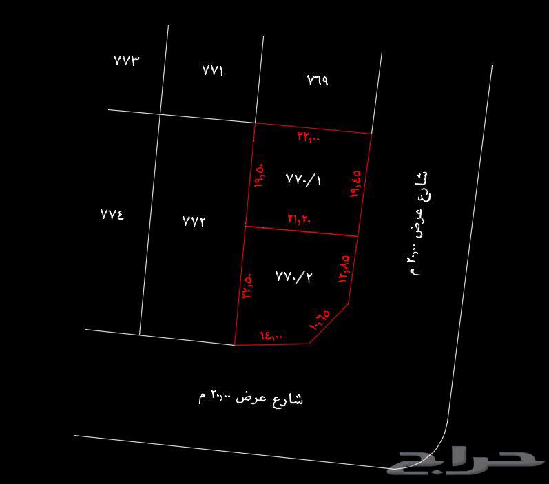أرضين للبيع بحي الزهور بالمحالة بموقع مميز63381198095105111