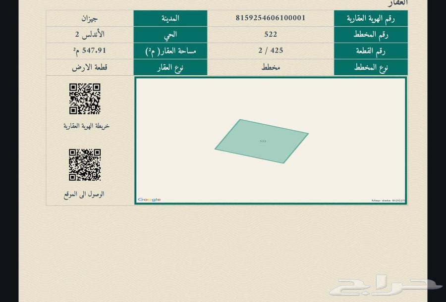 Lands for sale in the Abdullah bin Abdulaziz Al Saud District, Jizan63014742566019111