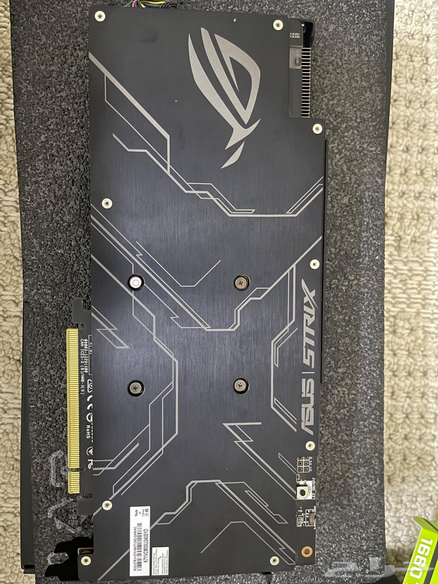كرت شاشة asus rog strix 1660ti63618768387585114
