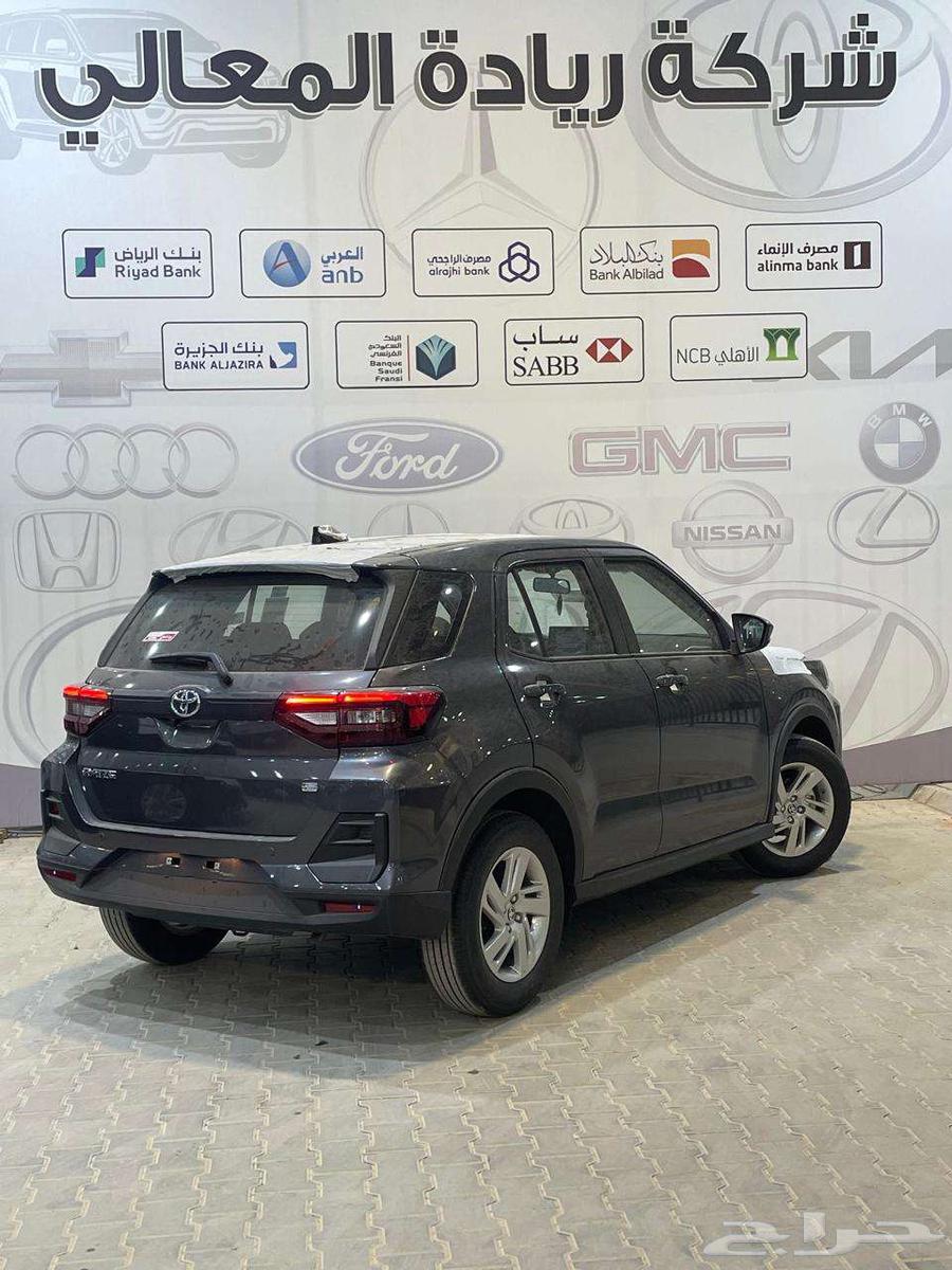 تويوتا رايز ستاندر 2024 مبيعات البنوك والاقساط63621401082625113