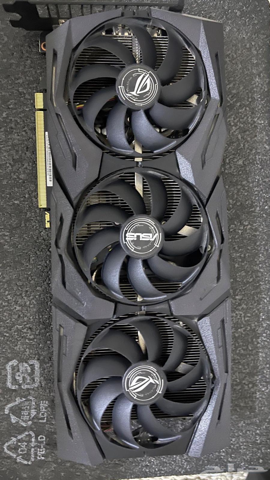 كرت شاشة asus rog strix 1660ti63618768387585111