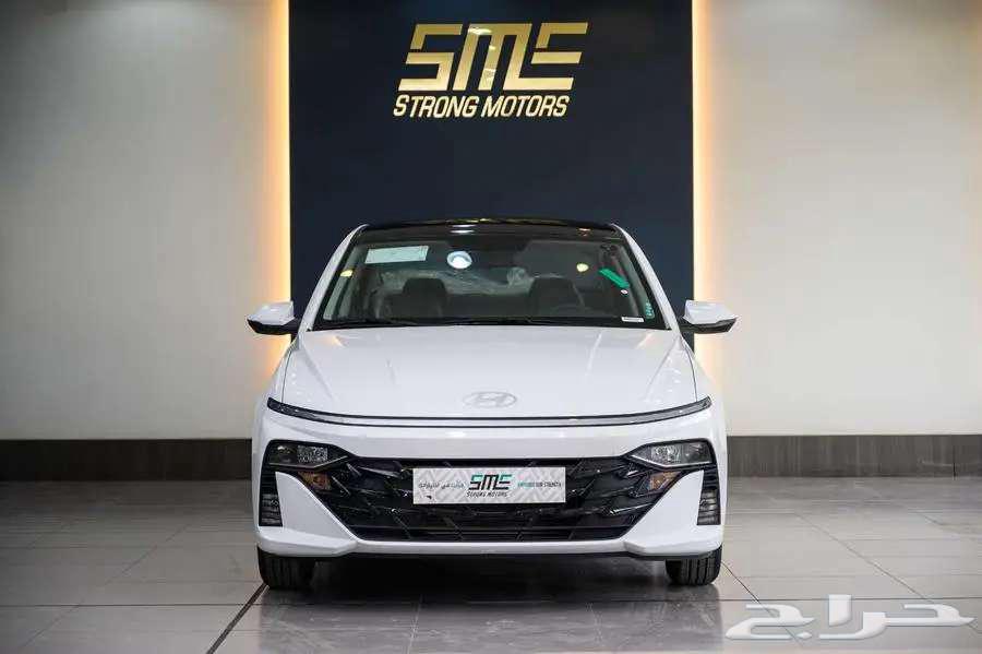 Hyundai Accent Smart 2025 White with Black Roof63624920010755111