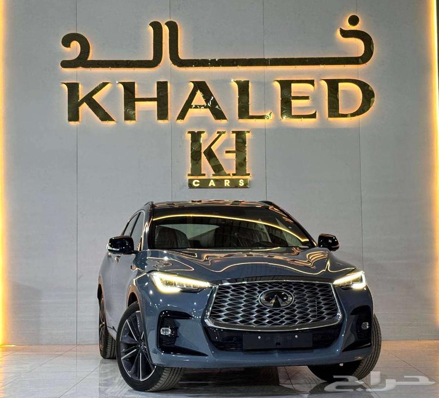 انفينتي QX55 فل كامل 2024متوفره لدي معرض خالد للسيارات63654634050817111