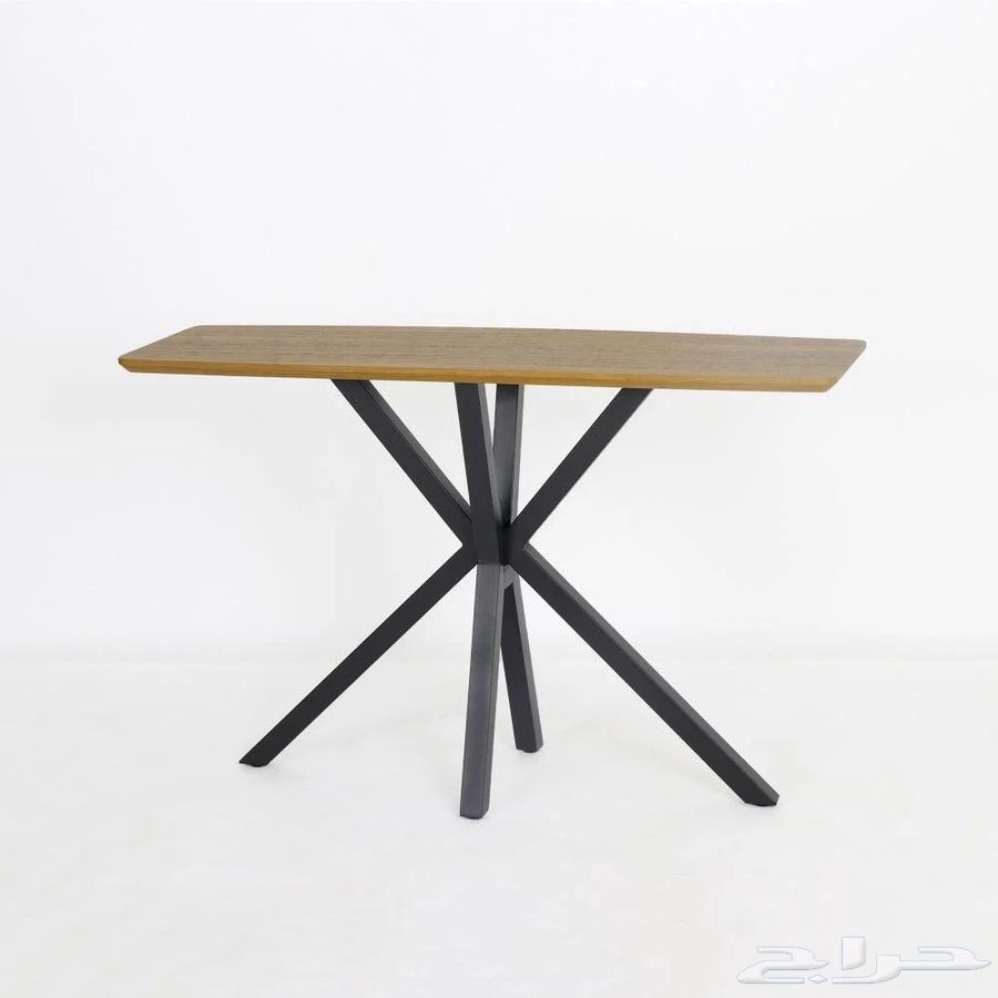 Modern Two-Tone Entry Table63618680997763111