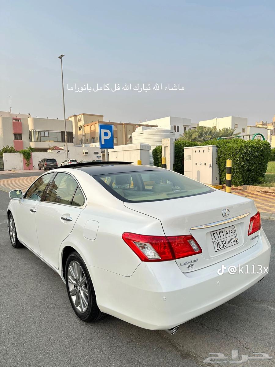 لكزس ES350 موديل 2008 مخزنة سعودي وارد عبداللطيف جميل63654649831171112