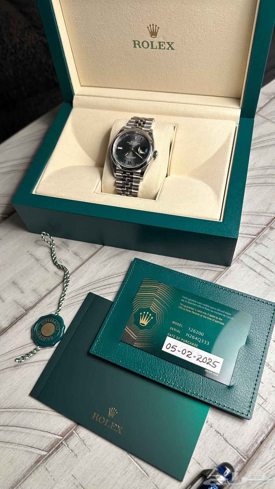 ساعة روليكس ويمبلدون Rolex63618877459969113