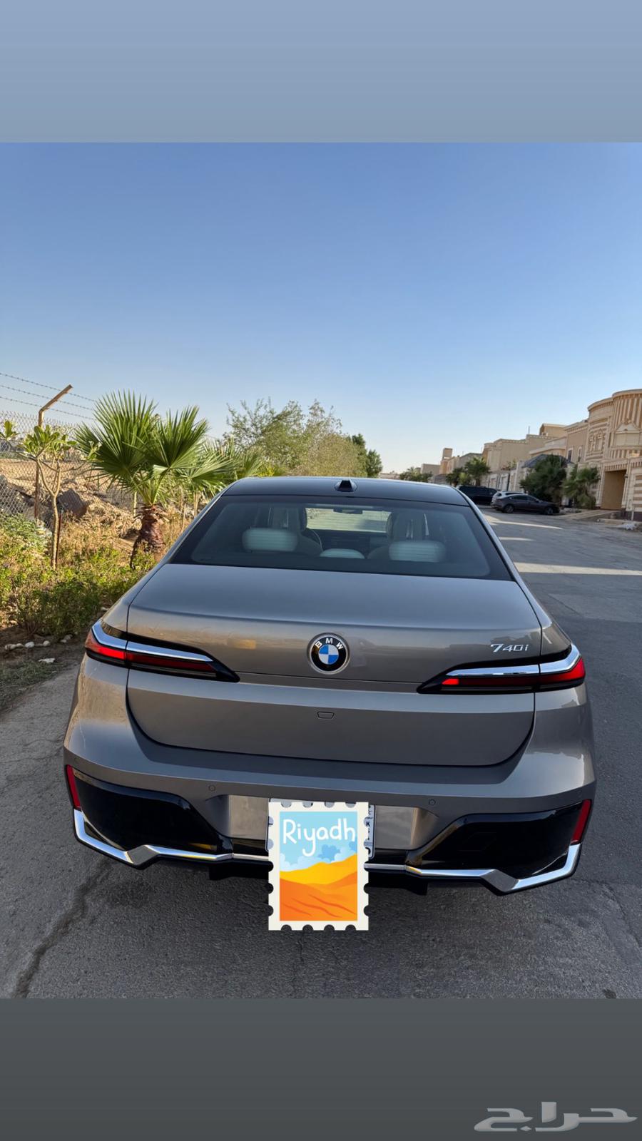 BMW 740i 2024 شبه جديده للبيع63654659409537112