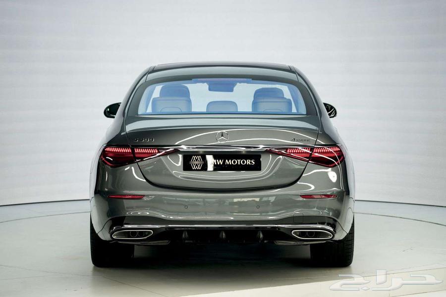 مرسيدس S 500 موديل 2025 أصفار خليجي رمادي فاتح أبيض63654661031041114