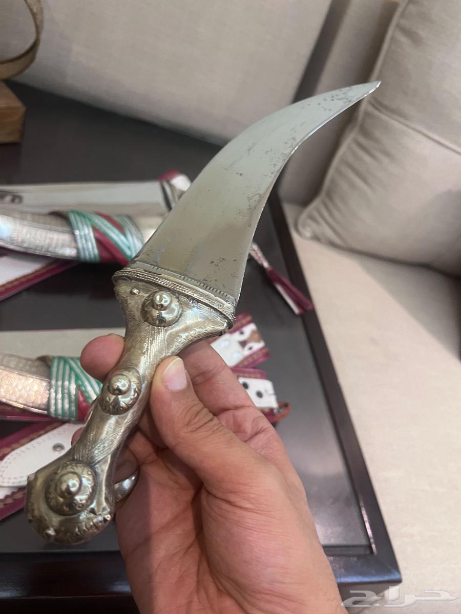 Two Silver Jambiyyas63621594318465113