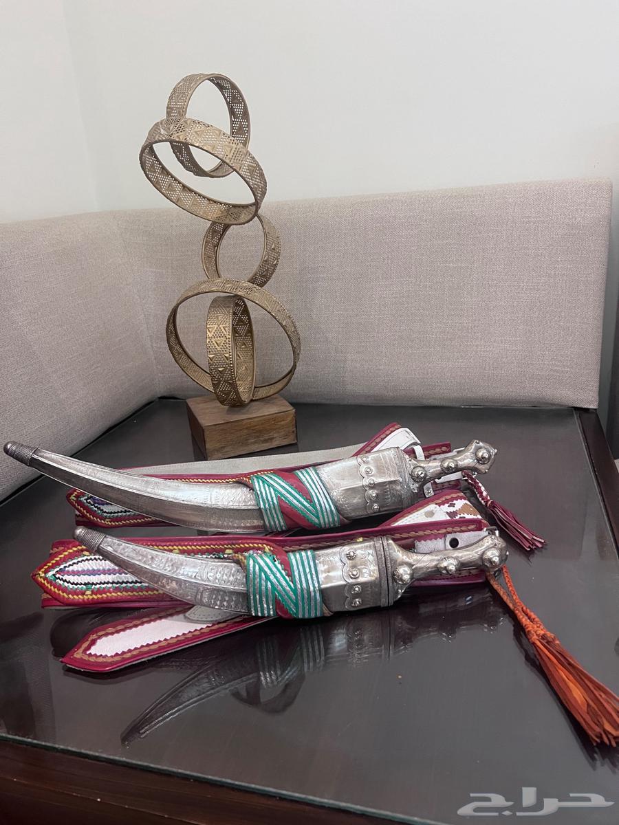 Two Silver Jambiyyas63621594318465111