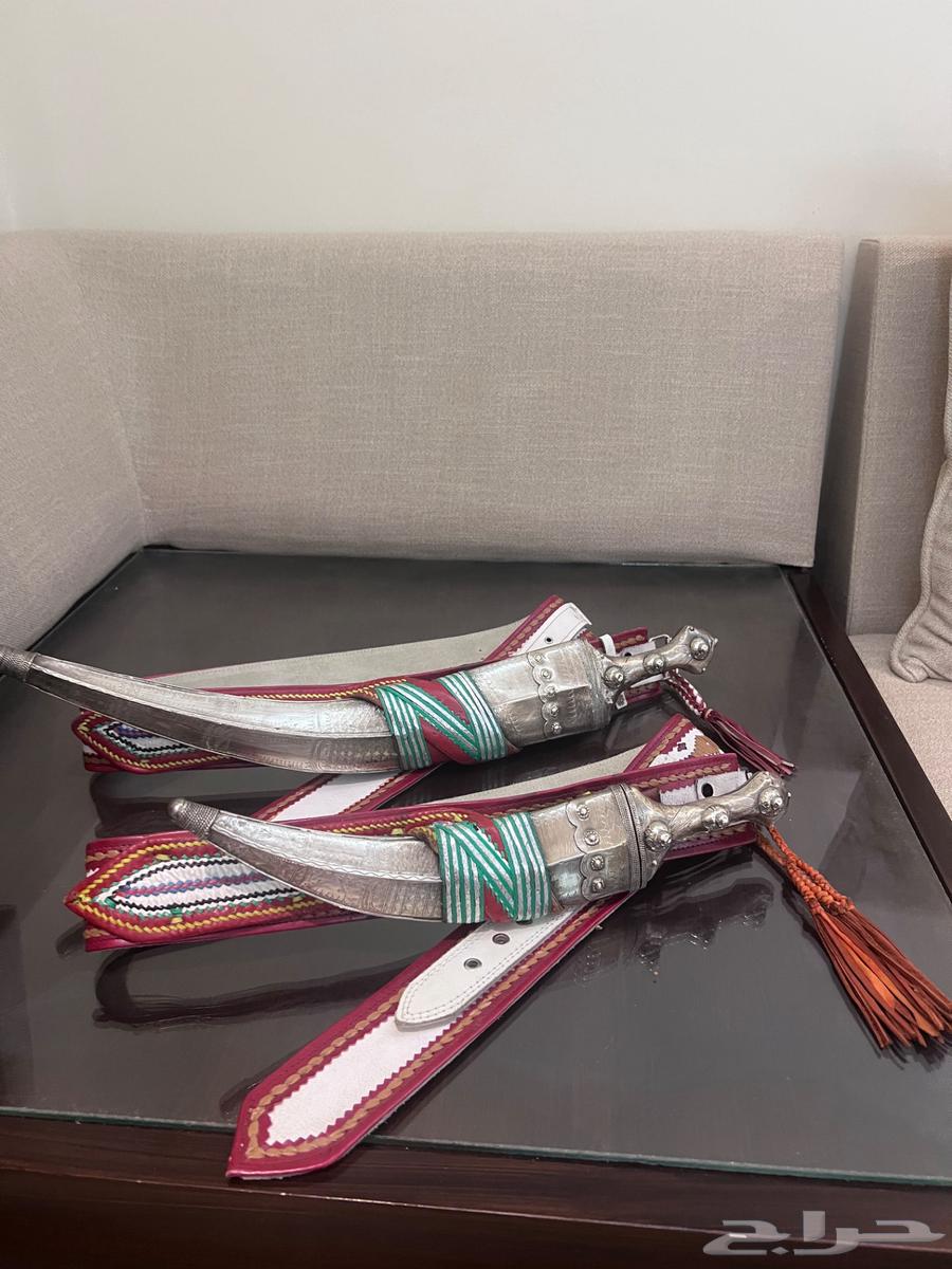 Two Silver Jambiyyas63621594318465112