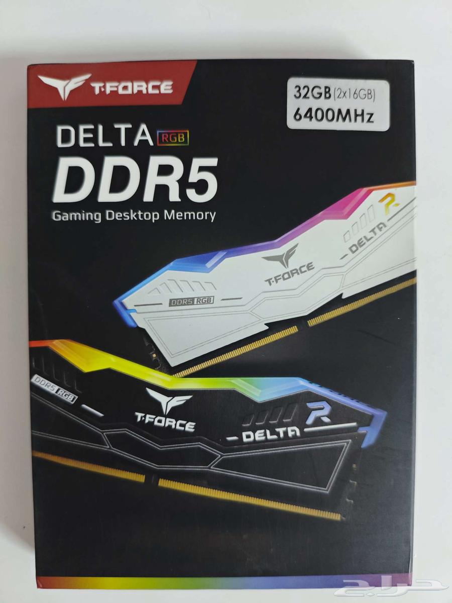 Sold RAM TEAMGROUP T-Force Delta DDR5 32GB 6400MHz63654685217793110