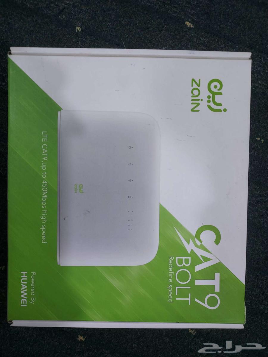 للبيع راوتر زين 4G بحاله ممتازه وبالكرتون بسعر مغري63621339011458111